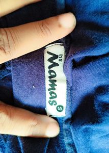 Comfy Navy Blue Nightgown