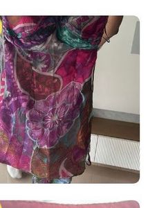 Floral  Print Off ShoulderDress