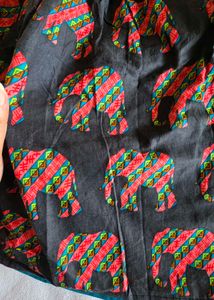 Skirt With Elephant motives