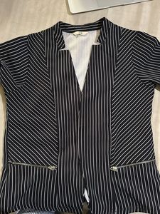 Black Striped Blazer SALE