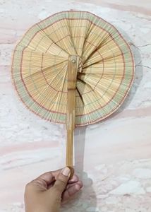 Handwoven Bamboo Fan