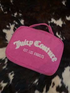 Juicy Couture Pink Cosmetic Pouch