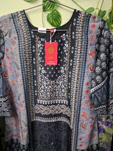 Printed Kurta Set with Dupatta L and xxl