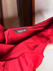 Elegant Red Jumpsuit