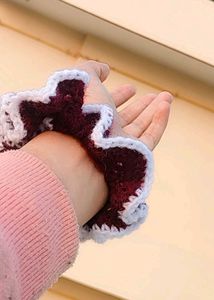 Handmade Crochet Scrunchie