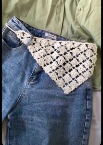 Crochet Waist Scarf