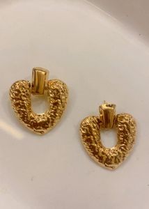 New Gold Heart Earrings