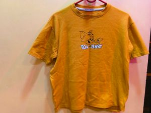 Miss Zara Tom &amp; Jerry Graphic T-Shirt