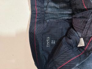Classic Striped Dress Pants