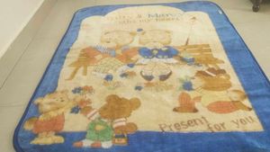 Vintage Teddy Bear Blanket