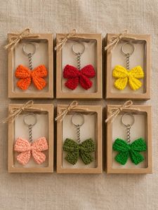 Crochet Keychains Bow Each 50