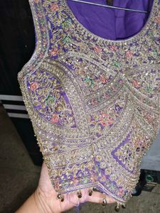 New of shop Embroidered Purple Lehenga Choli