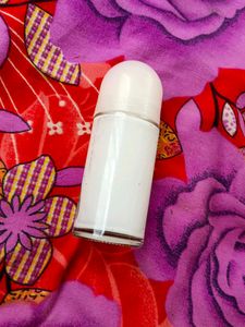 Empty bottle White Roll-On Deodorant