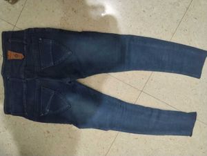 High Waisted Button Up Jeans