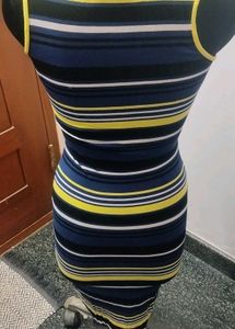 Striped Bodycon Dress