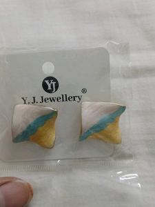 Unique Abstract Swirl Earrings