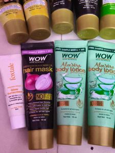 WOW Skincare &amp; Hair Care Samples Lot pack of 13