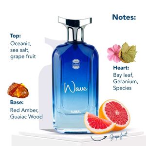 Ajmal Wave Perfume 97% with orginal box