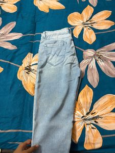 Light Wash High-Waisted Skinny Jeans