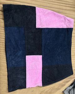 FOREVER 21 Unique Patchwork Mini Skirt