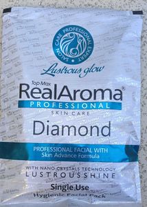 Combo of  RealAroma Diamond Facial Pack - 5 Ct
