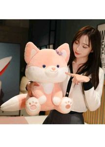 Cute Pink Fox Plush Toy.Y