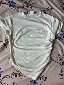 Cute Bow Detail T-Shirt