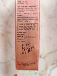 Pilgrim Dubai Bling Glitter Lipstick