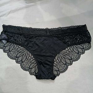 Black Lace 🥰Trim Bikini Panty