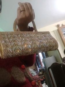 Sparkling Gold Evening Bag