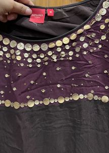 SATYA PAUL (medium) kaftan with Embellishments