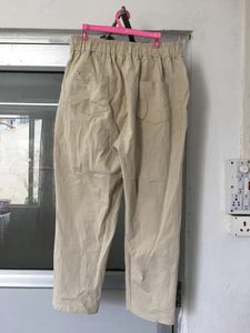 Vintage Cargo Cream Ladies Pant