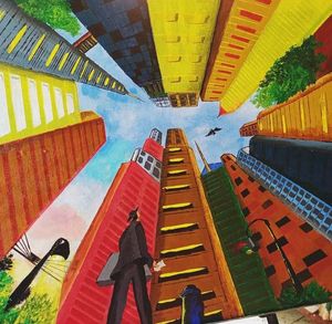 Canvas Painting Artwork Acrylic