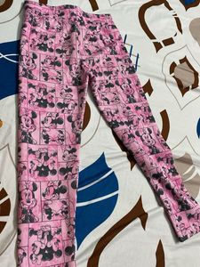 Pink Minnie Mouse Leggings