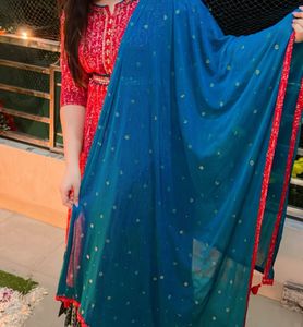 PINK ANARKALI SUIT