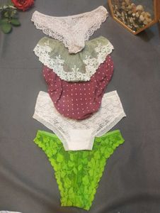 Lace &amp; Polka Dot Panties (Set of 5)💥