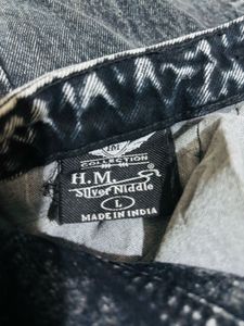 Acid Wash Denim Jeans 28-30”