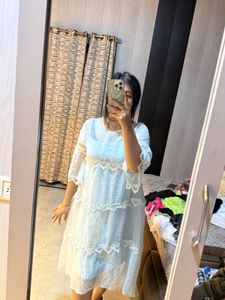 Light Blue Tiered Lace Dress🧚🏻‍♀️🦋