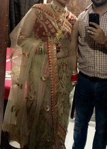 Only Lehnga Saree With Original Mirrors.