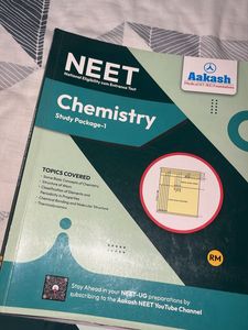 Aakash NEET Chemistry Study Packages 1-4
