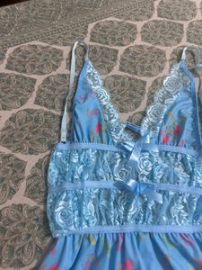 Beautiful Floral Lace Trim Cami, Bust-34/32