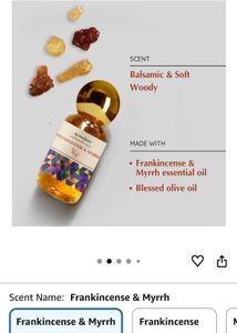 Aromafume Frankincense &amp; Myrrh Anointing Oil