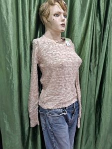 Chic Textured Knit Sweater