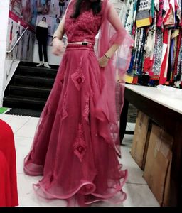 Pretty Pink Lehenga Choli