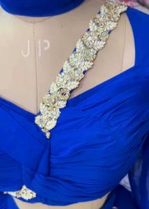 Royal Blue Lehenga Choli Set