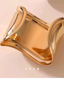 Gold Statement Cuff Bracelet