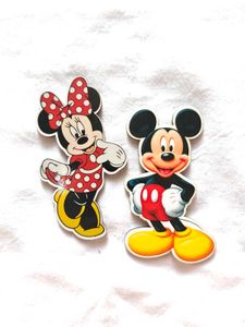 fridge Magnets of Mickey & Minnie Mouse and tom an