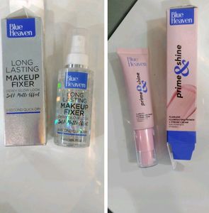 With Free Gift Combo Makeup Fixer And Strobe Cream
