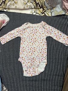 Baby Girl Floral Long Sleeve Bodysuit