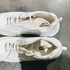 White Casual Sneakers
